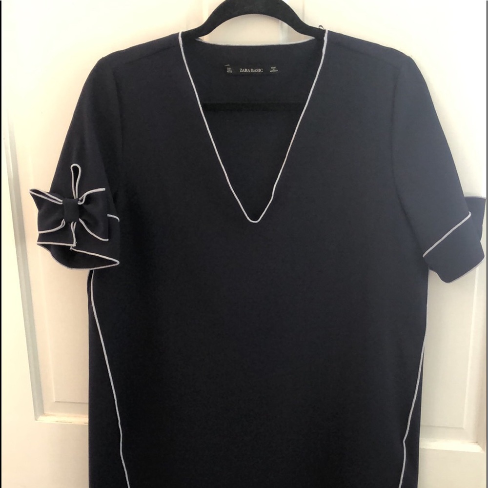 Navy blue Zara dress